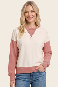PINSTRIPE MICRO BRUSHED TOP