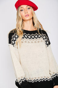 COZY KNITTED SWEATER