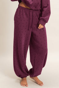 STAR PRINT JOGGER