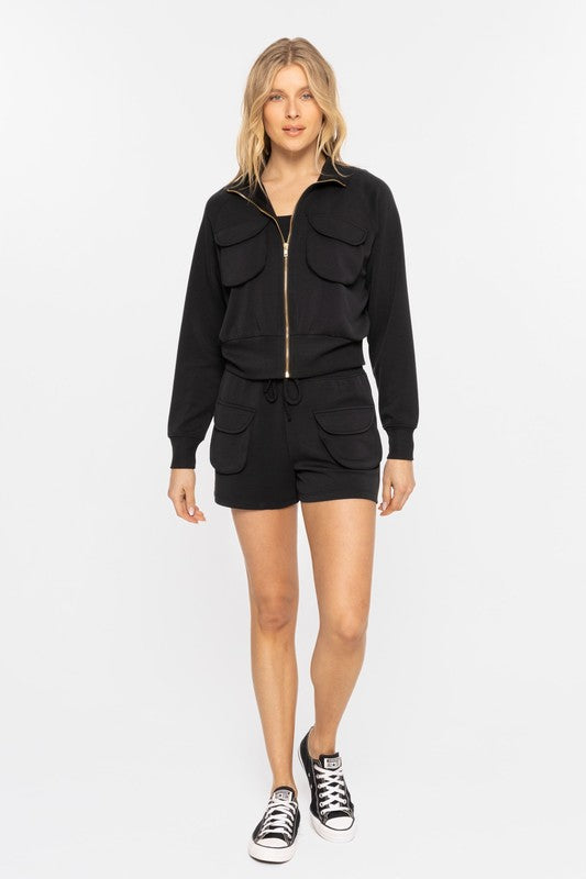 URBAN CARGO CROP JACKET