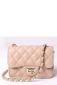 QUILTED CROSSBODY PURSE