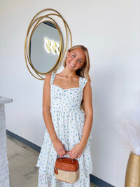 FLORAL TIERED DRESS