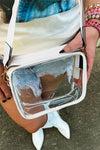 CLEAR CROSSBODY BAG