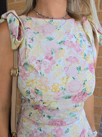 FLORAL TOP AND SKIRT SET