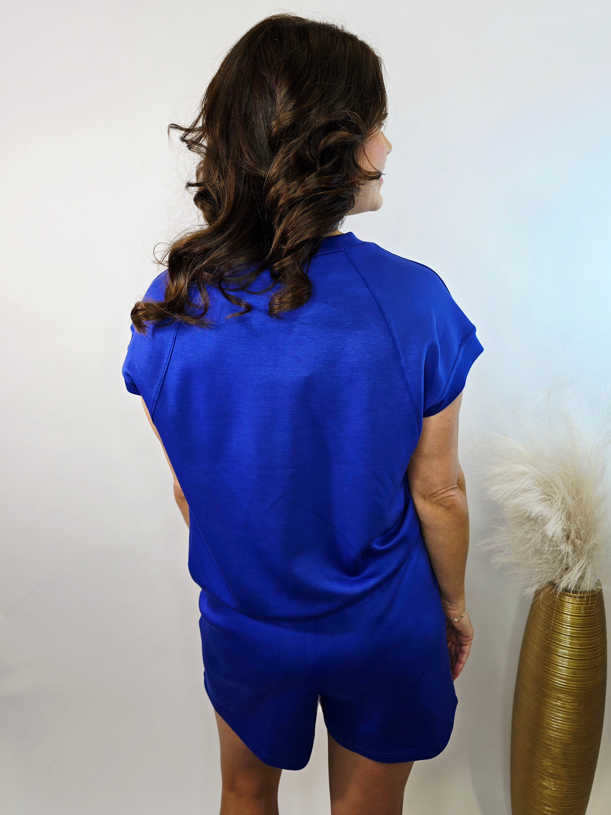 SHORT SLEEVE LOUNGE TOP