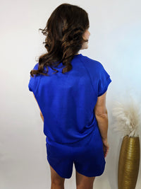 SHORT SLEEVE LOUNGE TOP