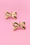 BOW STUD EARRINGS