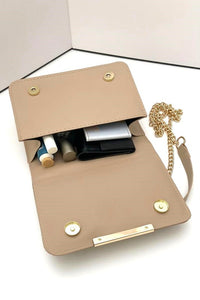 CHEVRON CROSSBODY BAG