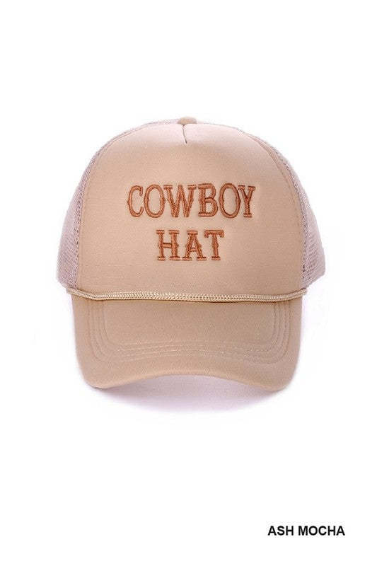 COWBOY-MESH CAP
