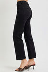 HIGH RISE CROP STRAIGHT JEANS