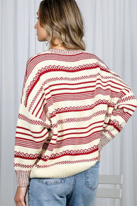 VINTAGE STRIPED PULLOVER