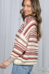VINTAGE STRIPED PULLOVER