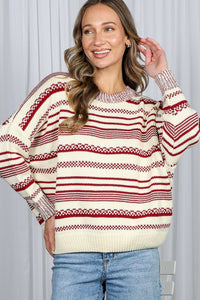 VINTAGE STRIPED PULLOVER