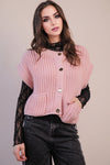 OVERSIZED BUTTON DOWN SWEATER