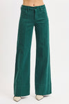MID RISE WIDE LEG PANT
