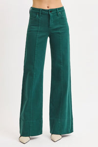 MID RISE WIDE LEG PANT