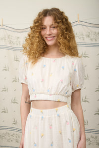 FLORAL EMBROIDERY SET
