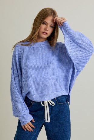 MOCK PULLOVER SWEATER