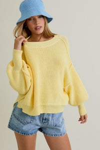 MOCK PULLOVER SWEATER