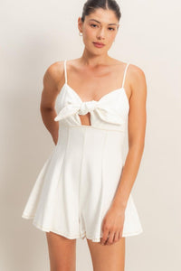 TIE FRONT ROMPER