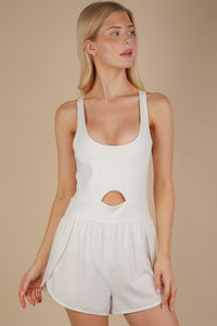 CUTOUT ATHLETIC ROMPER