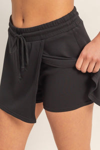 WRAP FRONT SKORT