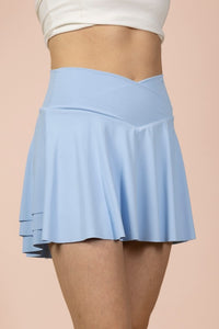 LAYERED ACTIVEWEAR SKIRT