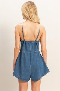 TIE FRONT ROMPER