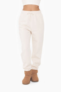 FLEECE JOGGER SWEATPANTS