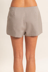 HOUNDSTOOTH MINI SKIRT