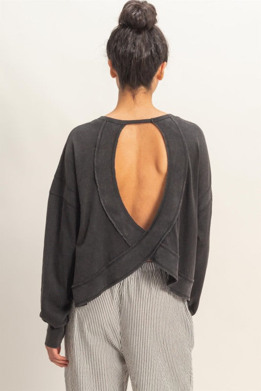 OPEN BACK ATHLETIC TOP