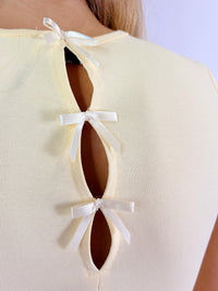 BACK BOW TEE