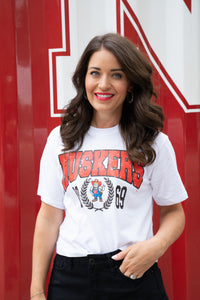 'HUSKERS 1869' VINTAGE TEE