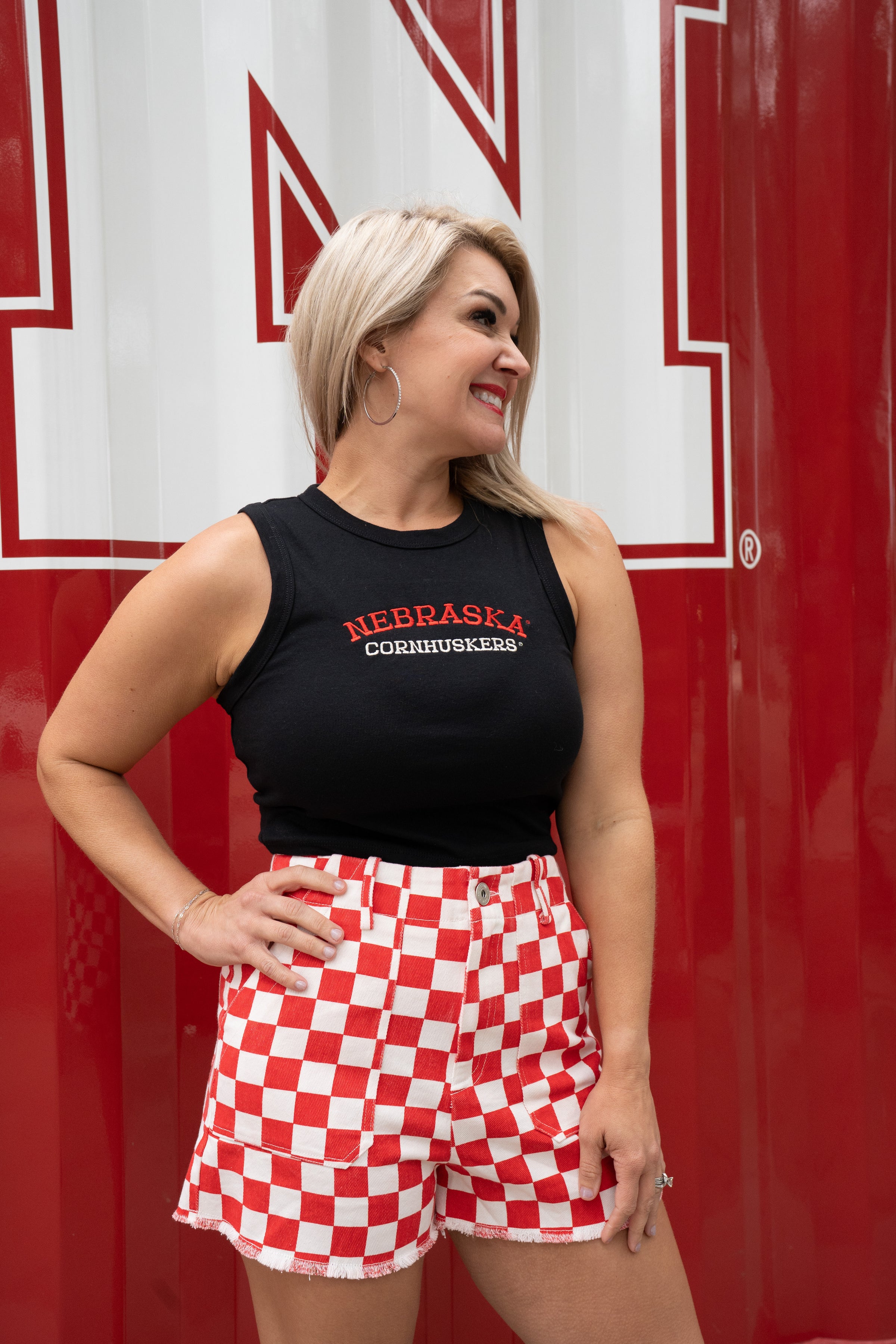 'NEBRASKA CORNHUSKERS' TANK