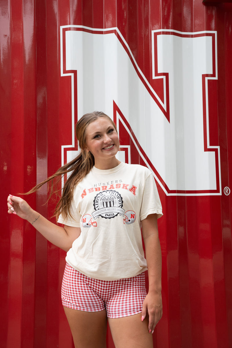 HUSKERS SELL OUT CHAMPS TEE