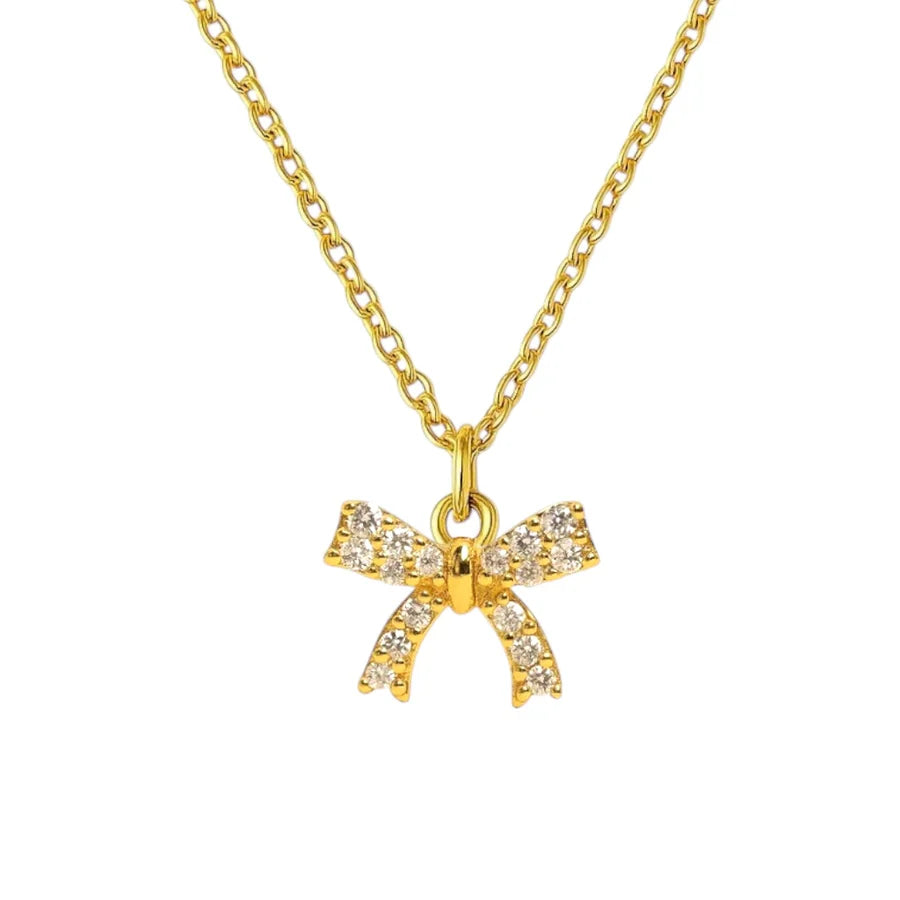 DREAM BOW CHAIN NECKLACE