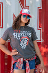 'THE HUSKERS' ROLLING STONES TEE