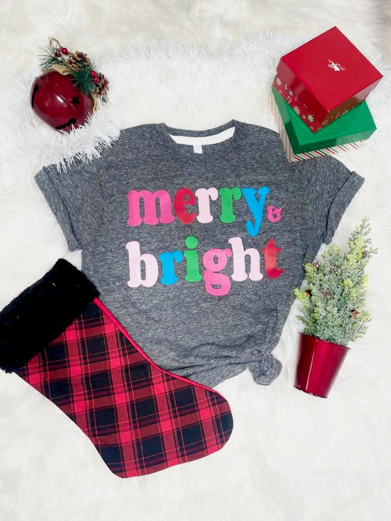 MERRY AND BRIGHT TEE
