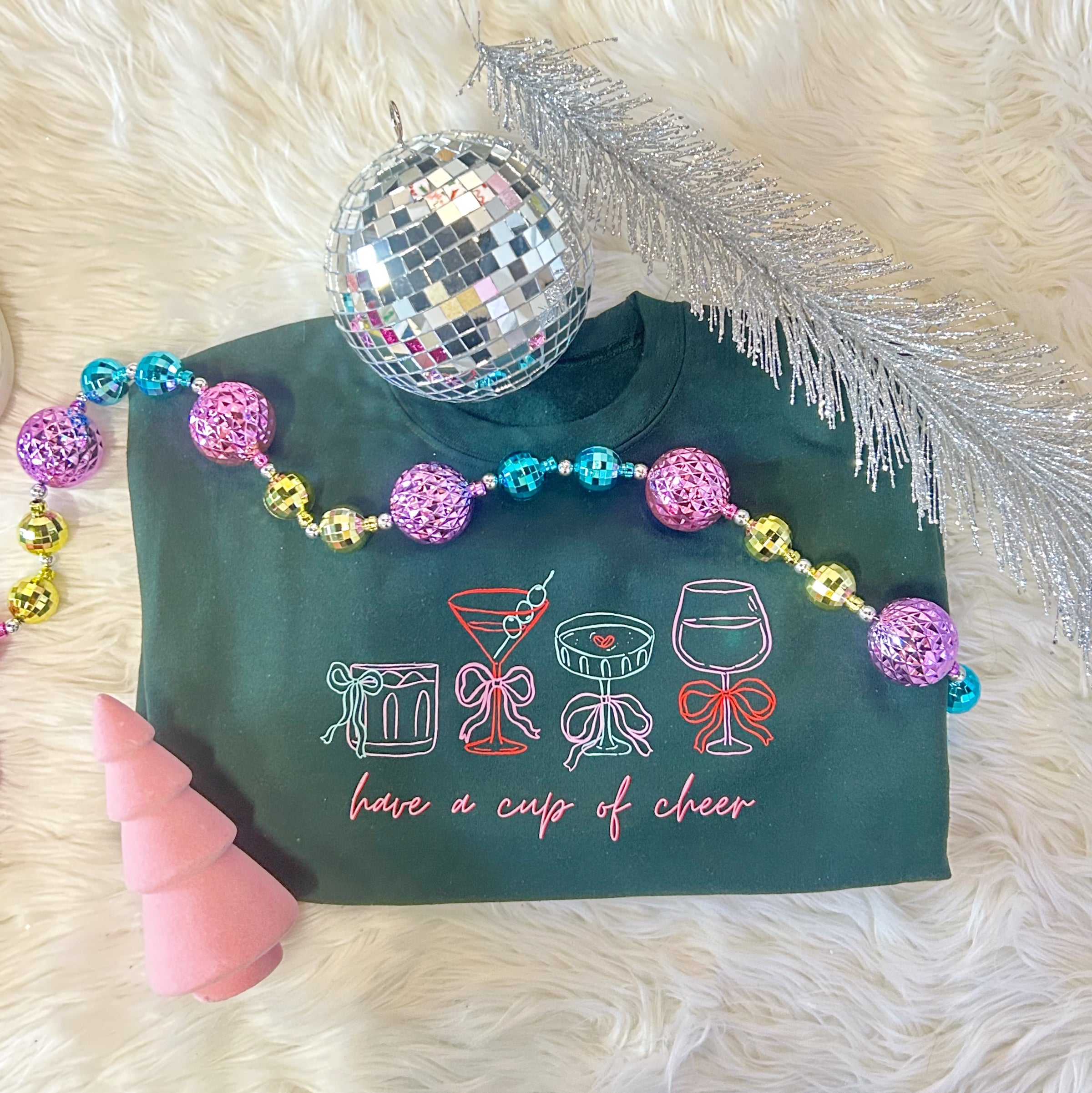 CUP OF CHEER CREWNECK