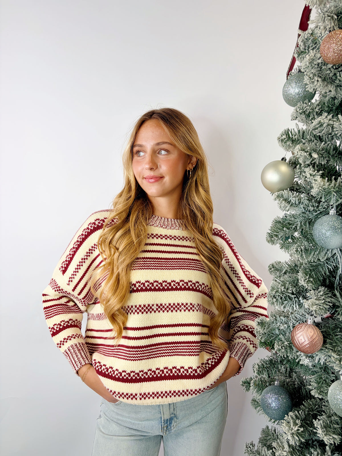 VINTAGE STRIPED PULLOVER