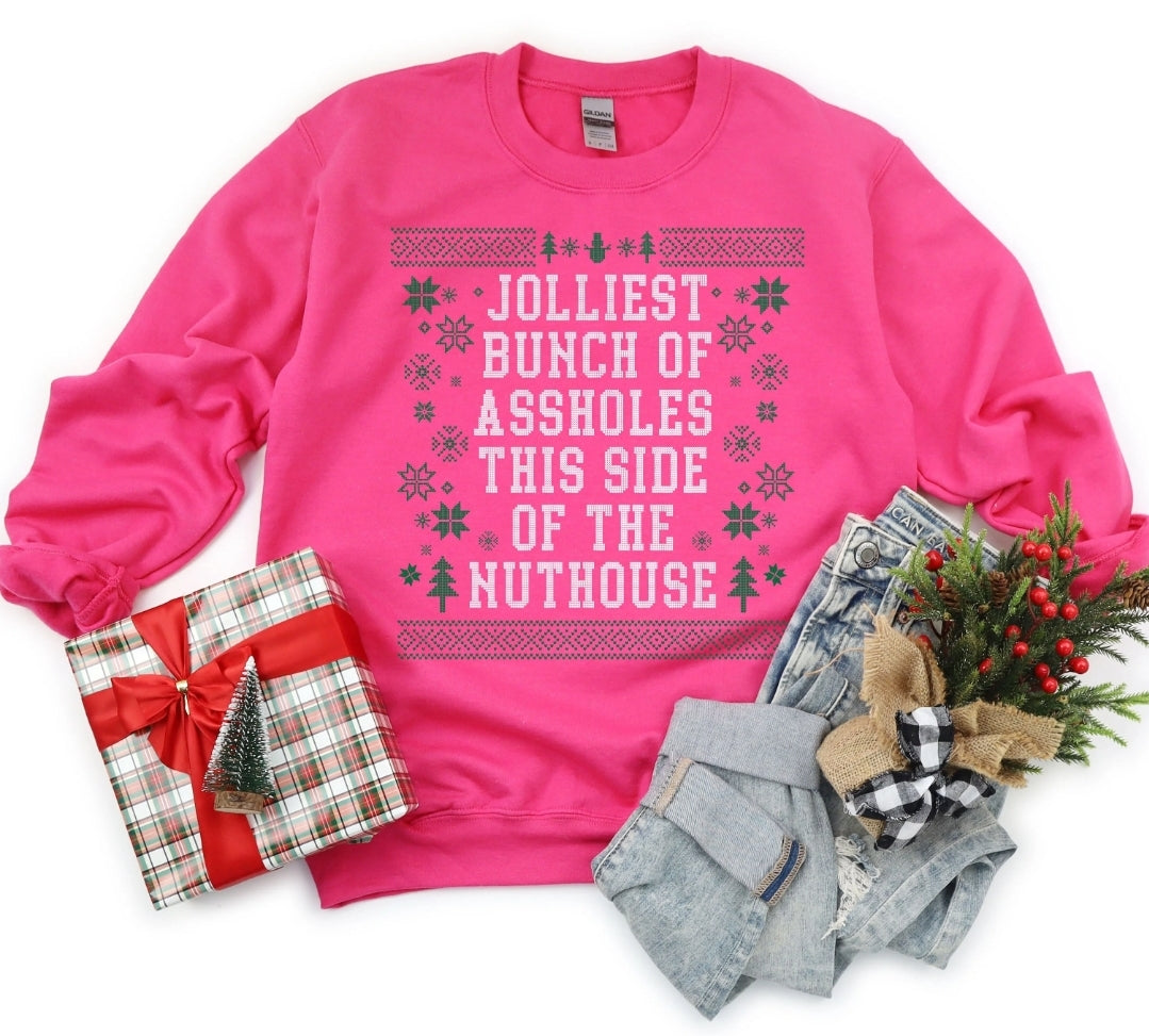 'JOLLIEST BUNCH OF ASSHOLES' CREWNECK