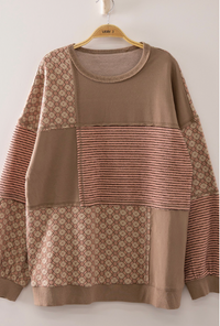 PATCHWORK SWEATSHIRT