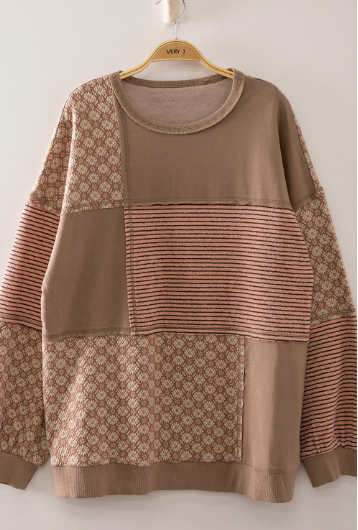 PATCHWORK SWEATSHIRT