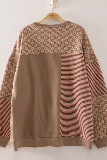 PATCHWORK SWEATSHIRT