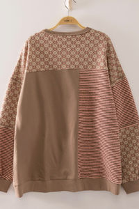 PATCHWORK SWEATSHIRT