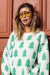 PEARL CHRISTMAS TREE SWEATER