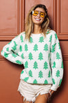 PEARL CHRISTMAS TREE SWEATER