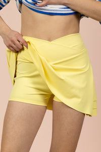 LAYERED ACTIVEWEAR SKIRT