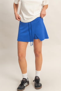 WRAP FRONT SKORT