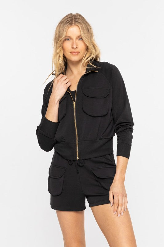 URBAN CARGO CROP JACKET